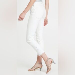 NWT MOUSSY VINTAGE  burnside skinny jeans - white 010